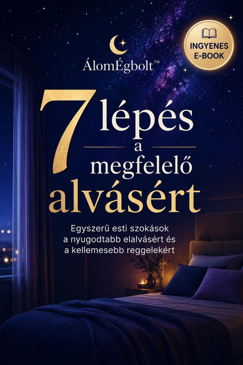 7 Lépés a megfelelő alvásért - E-könyv
